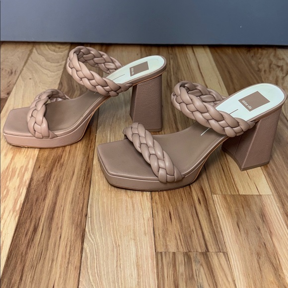 Dolce Vita Shoes - Dolce Vita Women's Braided Beige Heels